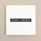 Canvas Quote - Dogs > People - Custom pet art of your dog or cat by pop-your-pup