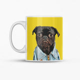 Custom Pet Art Coffee Mugs - Arfsikfew