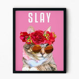 Custom Pet Art Framed Print - Arfsikfew