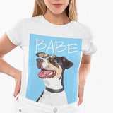 Custom Pet Art Ladies Crew - Arfsikfew