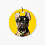 Custom Pet Art Porcelain Ornaments - Arfsikfew