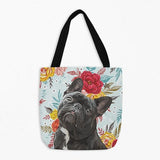 Custom Pet Art Tote Bag - Arfsikfew